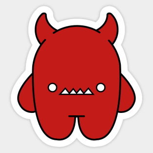 kawaii devil Sticker